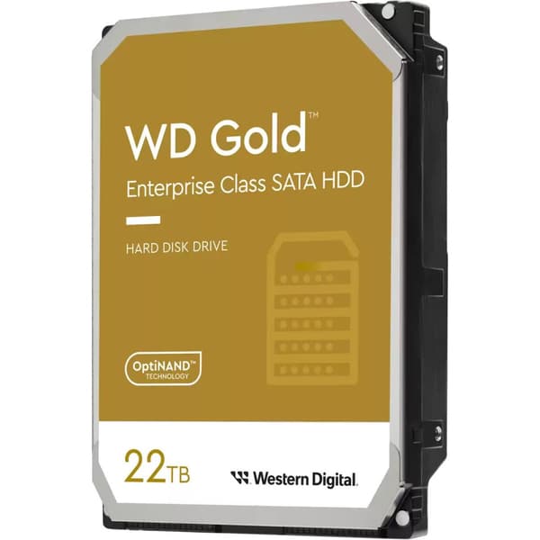 Harddisk Western Digital Gold 3,5" 22 TB