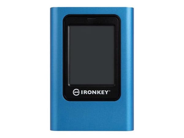 KINGSONG IronKey Vault Privacy 80 960 GB extern hårddisk - USB-C™ blå