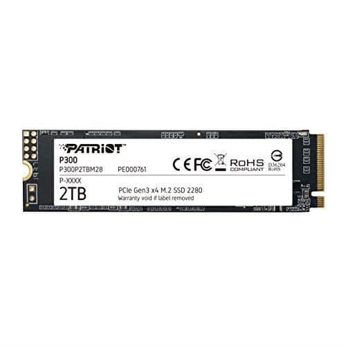 PATRIOT P300 2 TB SSD - PCIe 3.0 x4 - NVMe 1.3 - M.2 2280