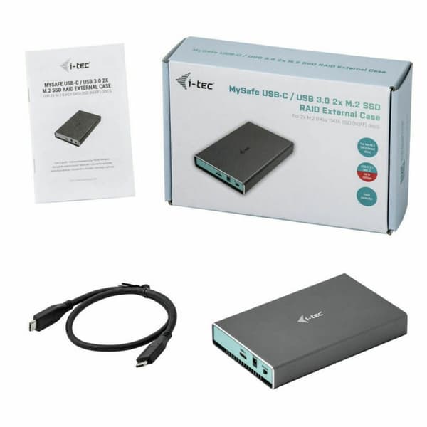 Lomme til harddisk i-Tec CAMYSAFEDUALM2