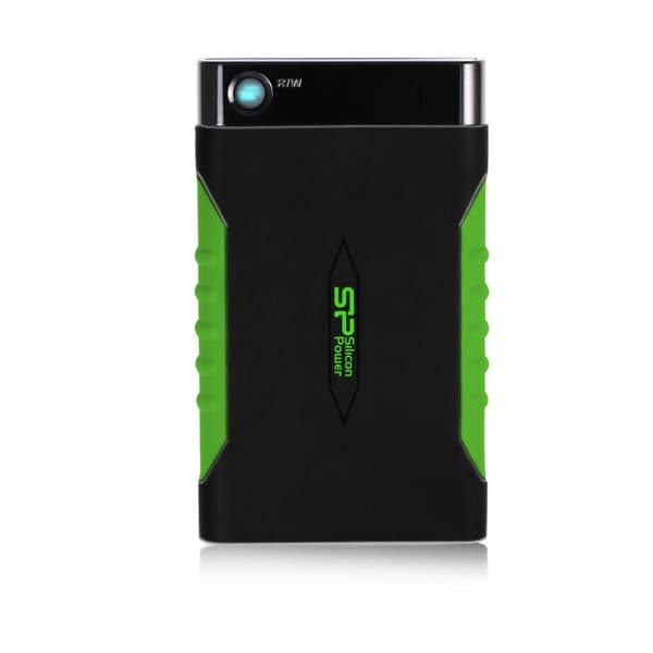 SILICON POWER Armor A15 - harddisk - 1TB - ekstern (bærbar) - 6,4 cm (2,5") - USB3.0 - sort (SP010TBPHDA15S3K)