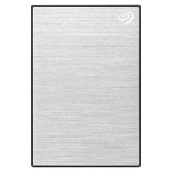 Seagate One Touch STKY1000401 - harddisk - 1 TB - ekstern (bærbar) - USB 3.0 - sølv - med Seagate Rescue Data Recovery