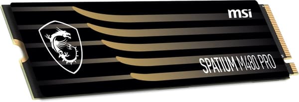 Dysk SSD MSI SPATIUM M480 Pro 1TB PCIe 4.0 NVMe M.2 2280 (S78-440L1G0-P83)