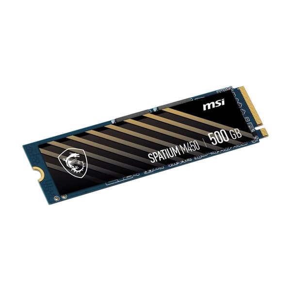 SSD MSI 500 Gt M.2 Gen4 Spatium M450 PCIe 4.0 3600/2300 TLC (S78-440K190-P83)