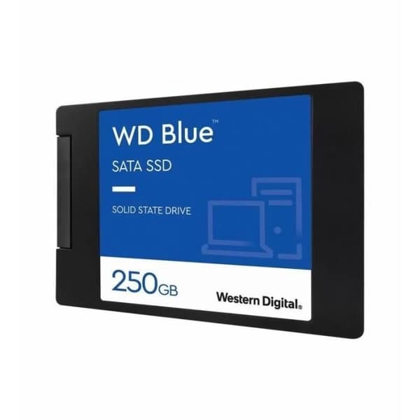 SSD-hårddisk - Western Digital - Blue 250G - 2,5 tum - SATA-600 - 250 GB