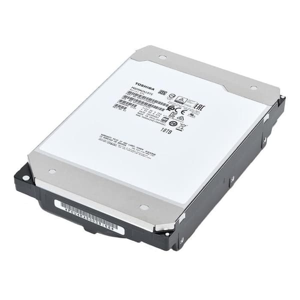 Toshiba MG09 Series MG09ACA18TE - Hårddisk - 18 TB - intern - 3,5" - SATA 6Gb/s - 7200 rpm - buffertminne: 512 MB