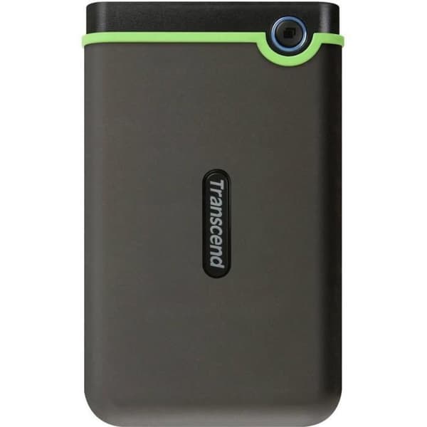 TRANSCEND StoreJet 25M3C extern hårddisk - 2 TB - USB 3.1 Gen 1 - Järngrå