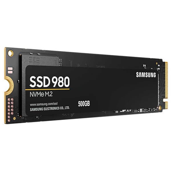 Samsung Nvme Mz-v8v500bw 500gb Ssd Kovaa Ajaa M.2 Musta