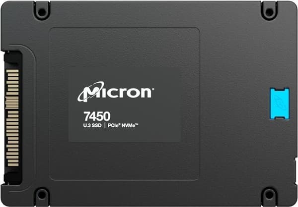 Micron 7450 PRO - SSD - Enterprise - 960GB - intern - 2,5" (6,4 cm) - U.3 PCIe 4.0 (NVMe) (MTFDKCB960TFR-1BC1ZABYY)