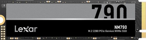 Lexar NM790 - SSD - 4 TB - intern - M.2 2280 - PCIe 4.0 x4 (NVMe)