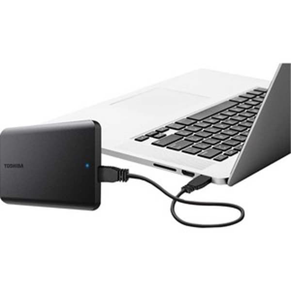 Toshiba Ekstern Harddisk Canvio Basics 4tb Søvfarvet
