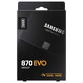Miniatyrbillede 6 af 6: Samsung 870 Evo Sata 3 500gb Evo Sata 3 500gb Harddisk Sort