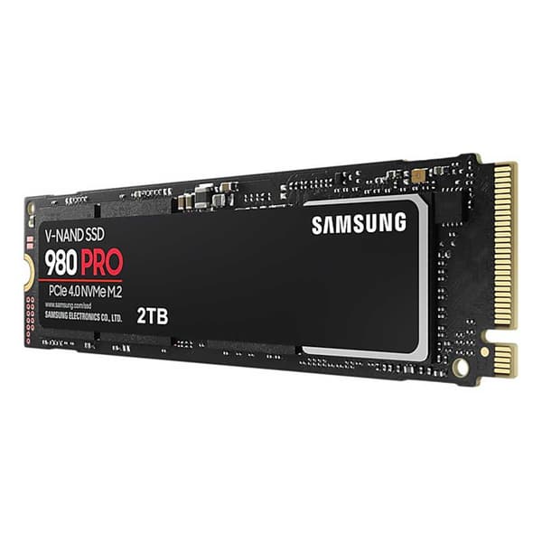 Samsung Harddisk Ssd 980 Pro 2tb Sort