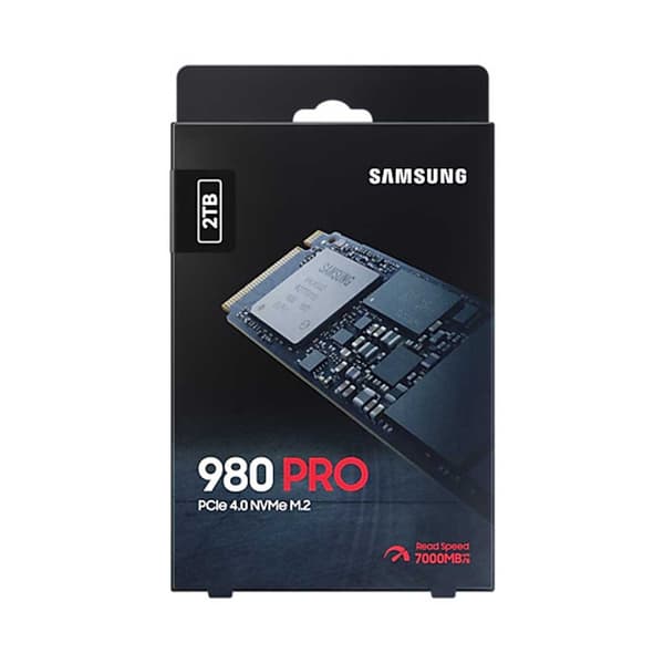 Samsung Harddisk Ssd 980 Pro 2tb Sort