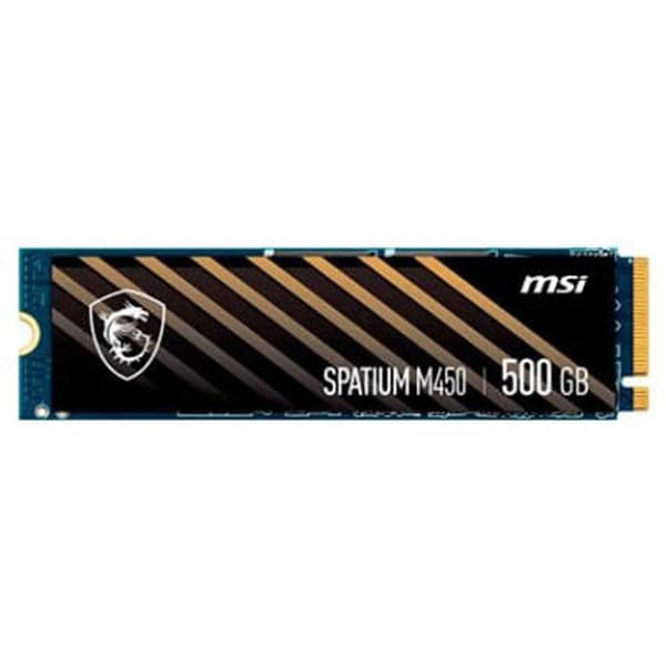 Msi Space M 450 Nvme 500gb Nvme 500gb Ssd-kiintolevy M. 2 Musta