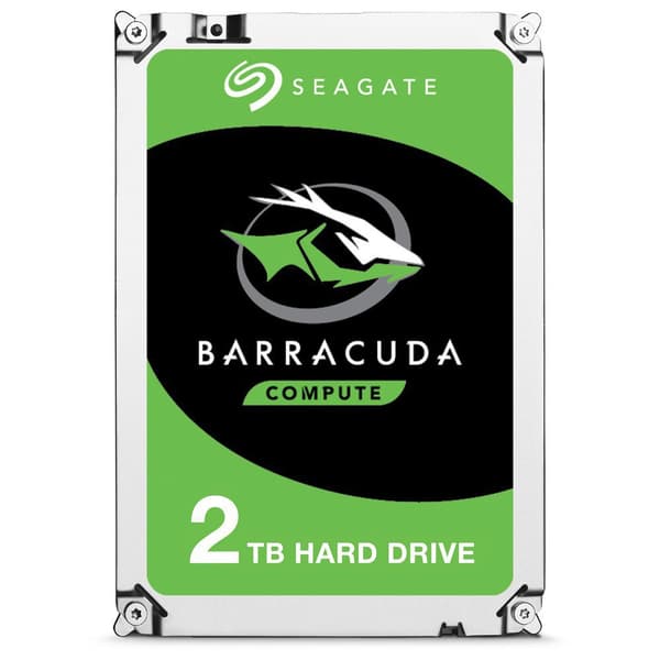 Seagate Harddisk Barracuda 2tb 3.5´´ Søvfarvet 3.5´´