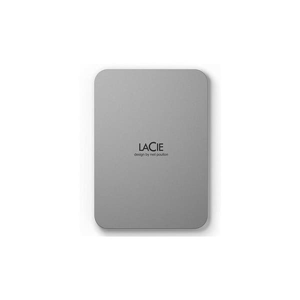 LaCie Mobile Drive Moon Silver USB-C STLP2000400 Extern hårddisk - 2TB