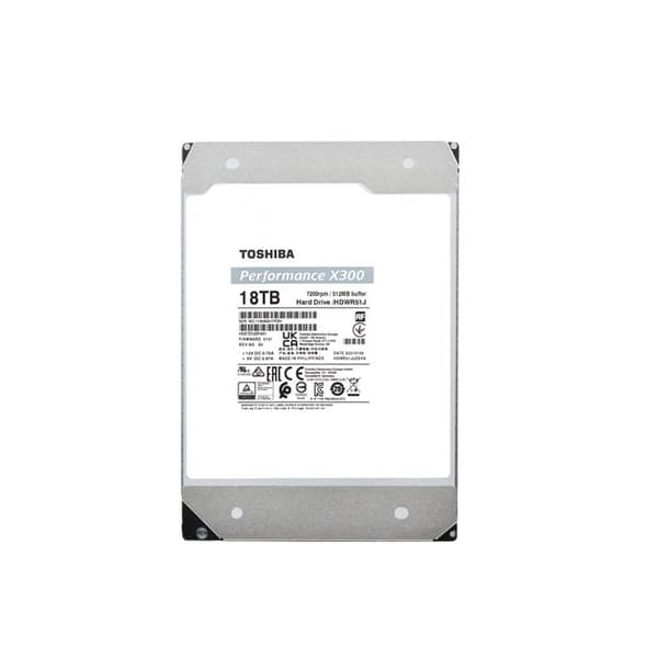 BULK X300 Perfor Hårddisk 18TB 512MB