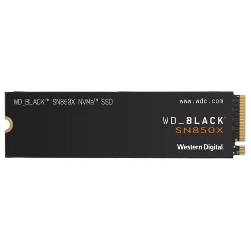 WD_BLACK SN850X NVMe SSD WDS400T2X0E - SSD - 4 TB - PCIe 4.0 x4 (NVMe)