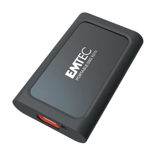 X210 Elite 128GB extern SSD-enhet - EMTEC - USB-C 3.2 Gen 2 - Stöttålig och antivibration