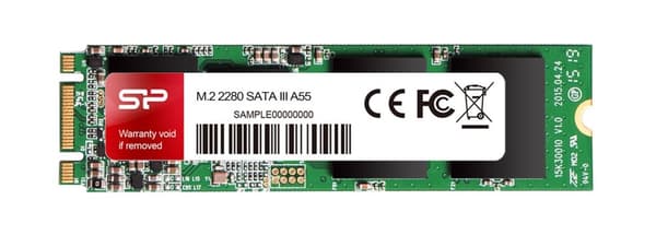 Silicon Power M.2 2280 A55 Halvtunn 256 GB Serial ATA III SLC