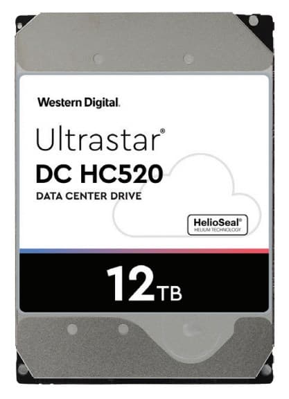 Western Digital Ultrastar DC HC520 12TB 3,5" 12000 GB Serial ATA III