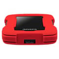 Miniatyrbillede 2 af 4: ADATA HD330 ekstern harddisk 1000 GB Rød