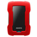 Miniatyrbillede 1 af 4: ADATA HD330 ekstern harddisk 1000 GB Rød