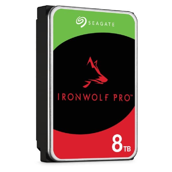 Seagate IronWolf Pro ST8000NT001 intern hårddisk 3,5" 8 TB