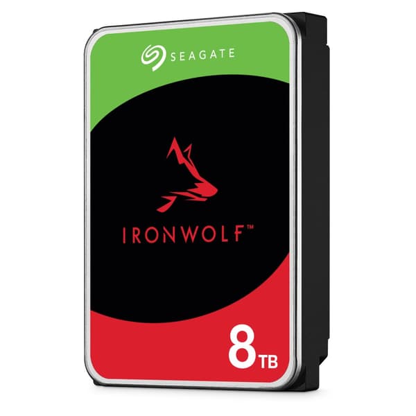 Seagate IronWolf ST8000VN004 intern hårddisk 3,5" 8000 GB Serial ATA III