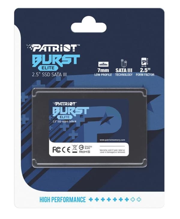 Patriot Memory BURST Elite 2,5" 2,5" 120 GB Serial ATA III