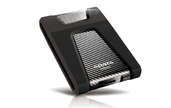 ADATA DashDrive Holdbar HD650 ekstern harddisk 1000 GB Sort