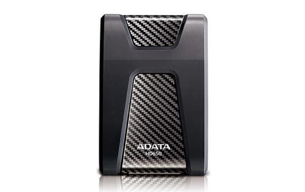 ADATA DashDrive Holdbar HD650 ekstern harddisk 1000 GB Sort