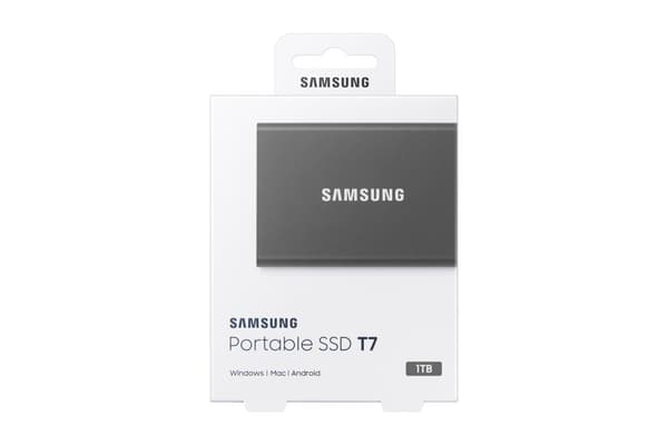 Samsung Portable SSD T7 1 TB Grå