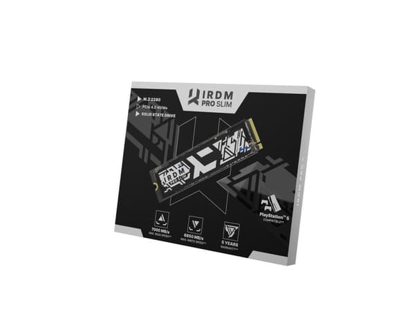 Goodram IRP-SSDPR-P44S-1K0-80 sisäinen puolijohdeasema M.2 1 Tt PCI Express 4.0 3D TLC NAND NVMe