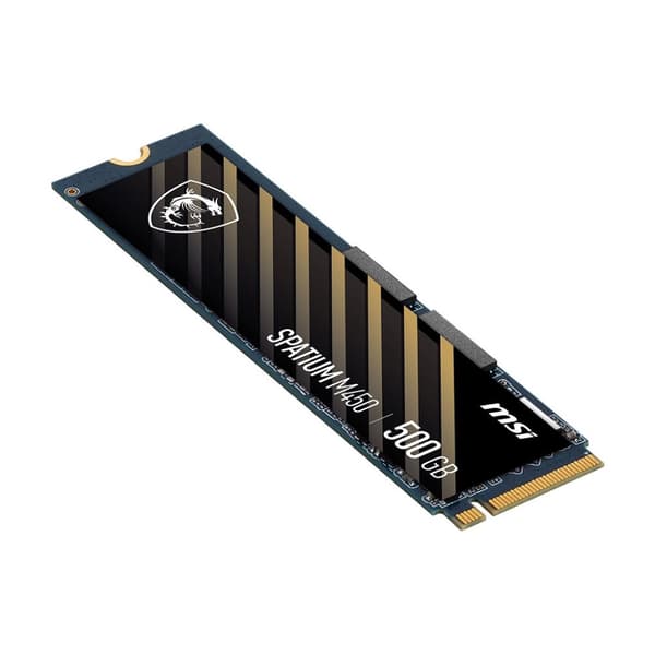 MSI SPATIUM M450 PCIe 4.0 NVMe M.2 500 GB PCI Express 4.0 3D NAND