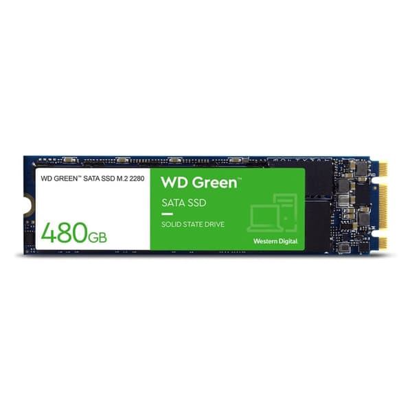 Western Digital Green WDS480G3G0B intern solid state-drev M.2 480 GB Serial ATA III