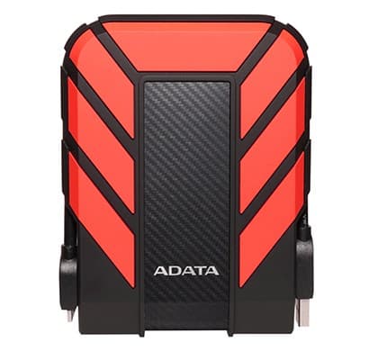ADATA HD710 Pro extern hårddisk 2 TB Svart, Röd