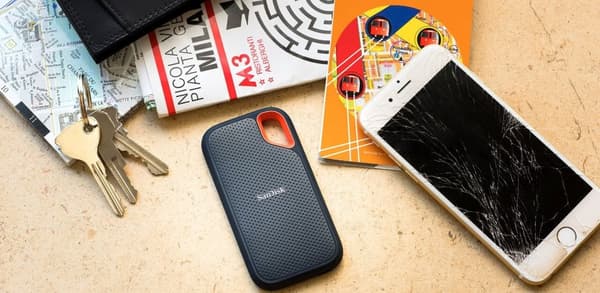 SanDisk Extreme Portable 2000 GB Svart