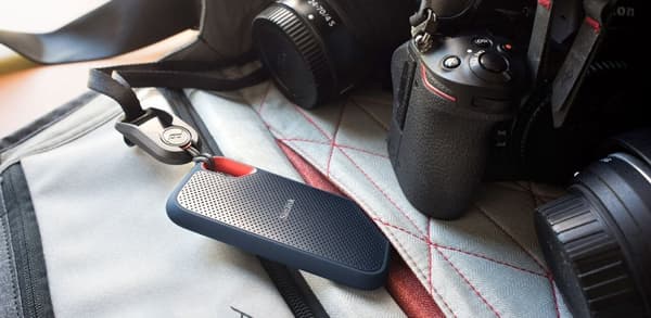 SanDisk Extreme Portable 2000 GB Svart