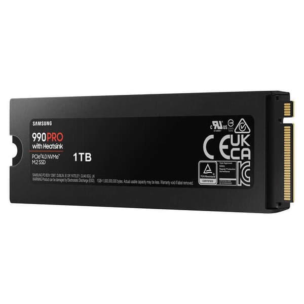 Samsung Ssd-harddisk M. Mz-v9p1t0gw 990 Pro 1tb 2 Søvfarvet