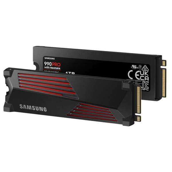 Samsung Ssd-harddisk M. Mz-v9p1t0gw 990 Pro 1tb 2 Søvfarvet
