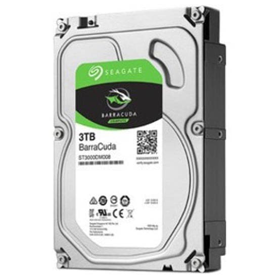 Seagate Harddisk Barracuda 3tb 3.5´´ Søvfarvet 3.5´´