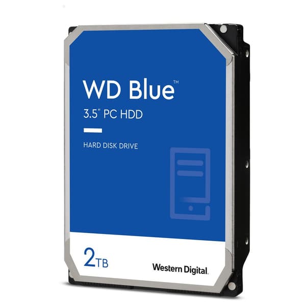 Western Digital Wd 20ezbx Sata Iii 2tb 3.5´´ Disk Køre Sata Iii 2tb 3.5´´ Blå 3.5´´