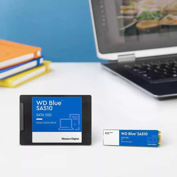 Western Digital Ssd-hårddisk M. Sa510 500gb 2 Blå