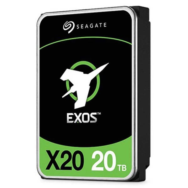 Seagate Harddisk Exos X20 20tb 3.5´´ Grøn 3.5´´