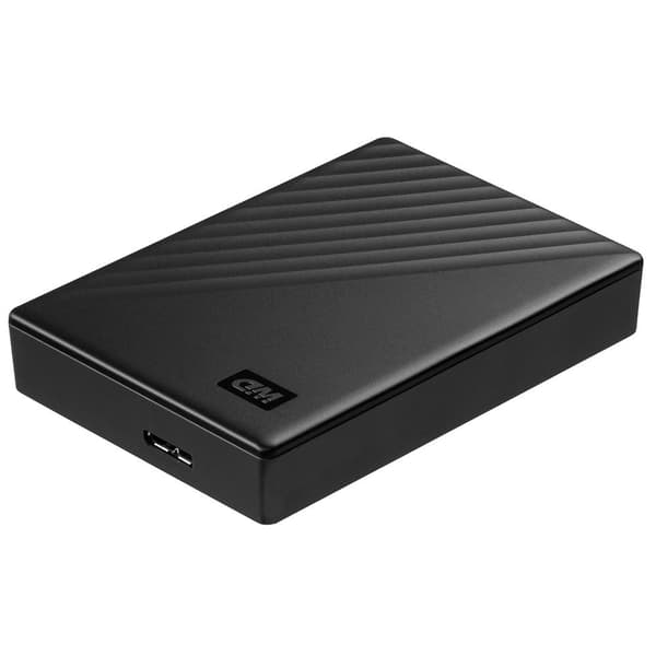 Western Digital Ekstern Hdd-harddisk My Passport Usb 3.0 4tb Sort