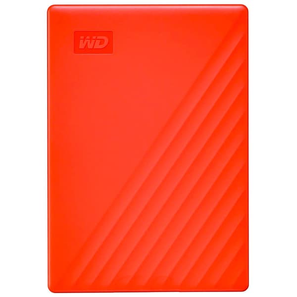 Western Digital Extern Hårddisk Hårddisk My Passport Usb 3.0 2tb Orange