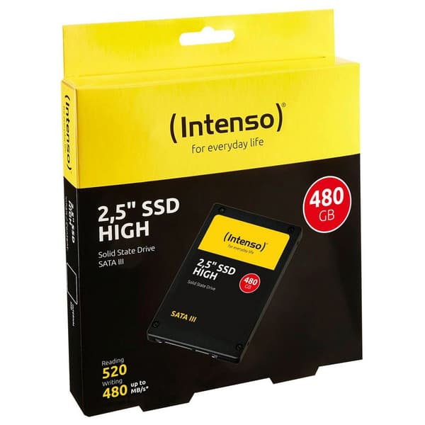 Intenso Ssd-kiintolevy 480gb Musta