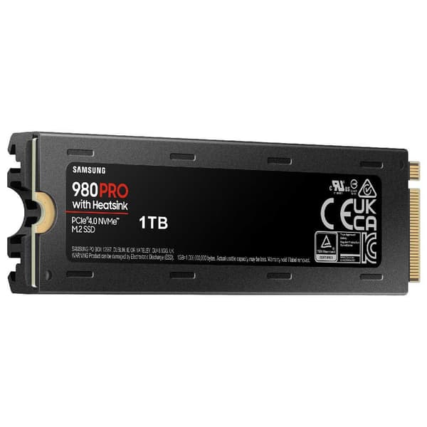 Samsung Hårddisk Ssd 980 Pro 1tb Svart